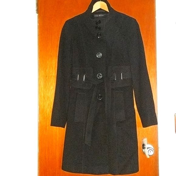 Via Spiga Jackets & Blazers - New Via Spiga wool & cashmere trench coat with belt.
